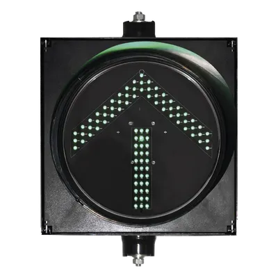 Señalización LED / Flecha Verde / 30 cm / 90 LEDs / 7 W / IP Hermético / 110 VCA