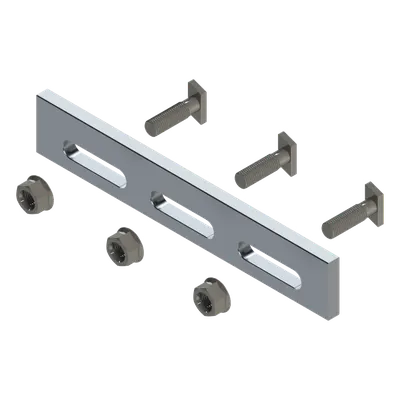 Soporte inclinado solar BASEL N00001 ajustable para N Rail 4.72