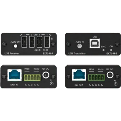 Kit Extensor USB 2.0 | PoC sobre CAT | Alcance Extendido | Incluye Transmisor y Receptor