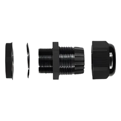 Conector Glándula / PG-9.9 mm / IP68 / Resistente a UV / Uso Exterior