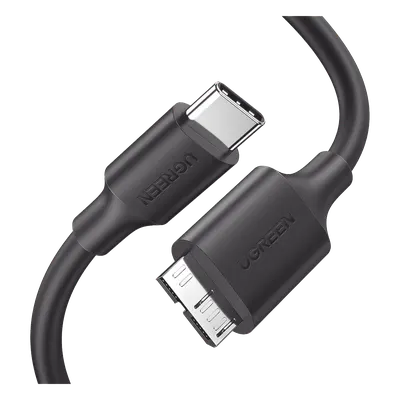 Cable USB-C a Micro-B UGREEN 20103 para transferencias de hasta 5 Gbps