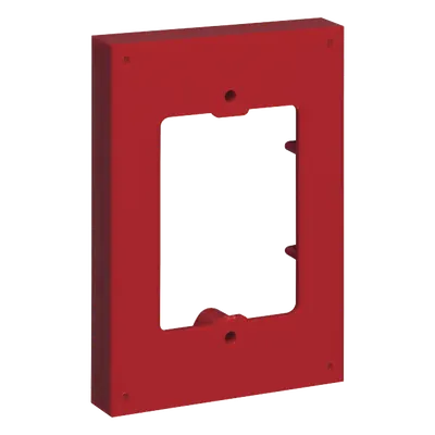 Espaciador / 5/8" (15.9 mm) / Plástico moldeado / Estaciones Stopper / Rojo