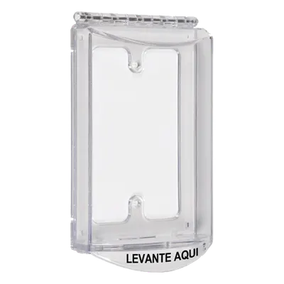 Protector de Policarbonato / Resorte Torsión Acero Inoxidable / 90 x 151 x 33 mm / -40 a 121°C / Anti-Vandalismo