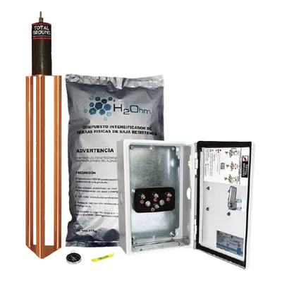 Kit de puesta a tierra TOTAL GROUND TG-45K de 45 A con filtro LCR