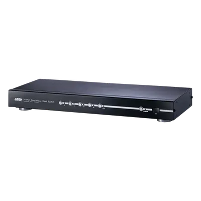 Switch HDMI / 4 Entradas / 2 Salidas / 3D y ARC / 15 m (49 ft) / 6.75 Gbps / Montaje en Rack