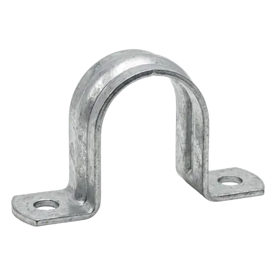 Clip de Sujeción para Tubo Conduit / 2-1/2" (63 mm) / Acero Pregalvanizado / Tornillo #12 / 2 kg por 100 Unidades