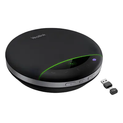 Speakerphone Bluetooth / 6 Micrófonos con IA / Alcance 5 m (16.4 ft) / Bluetooth 5.3 / 26 Horas Autonomía / USB-C/A