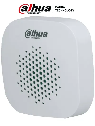 Sirena inalámbrica Dahua DHI-ARA12-W2 de 105 dB para interiores