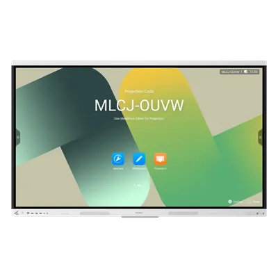 Pantalla Interactiva IdeaHub Board 3 Base de 65" / 4K / 8 GB RAM / 128 GB Flash / Android 15 / Wi-Fi 6  / 25 ms Latencia de Escritura / Gestión desde la Nube