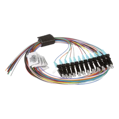 Kit de pigtails de fibra óptica PANDUIT FZTBN1NNNSZM001 LC OM4