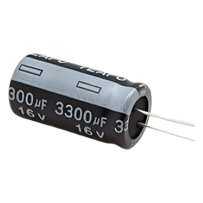 Capacitor Electrolítico / 3300 µF / 16 V / Tolerancia ±20% / Radial / -40°C a +85°C