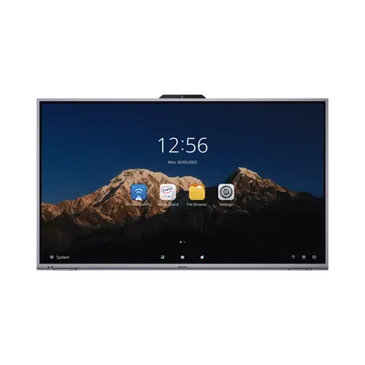 Pantalla Interactiva Touch de 65" Android 11 / Cámara Web 8 MP / Resolución 4K / Bocinas Integradas / Entradas HDMI y VGA / Incluye 2 Lápices para Escribir