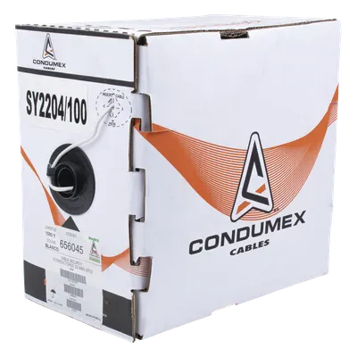 Cable para alarmas CONDUMEX SY-22-04/1000, 4 x 22 AWG