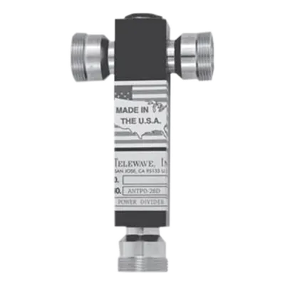 Divisor de Potencia RF / 3 Vías / 350-600 MHz / 500 W / Conectores DIN 7-16 Hembra / Pérdida de Inserción 0.2 dB