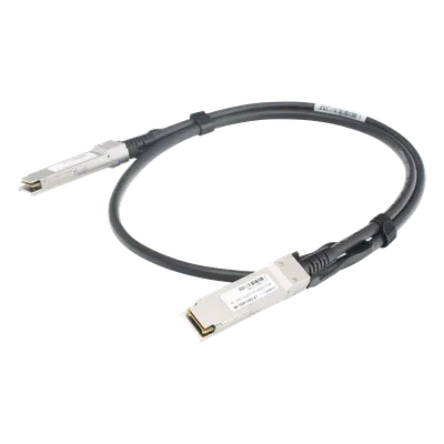 Cable DAC QSFP+ / 40 Gbps / Passive Direct Attach Copper / 1 m (3.28 ft) / Twinax