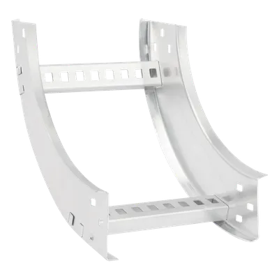Curva vertical interior CHAROFIL CHVI908R8X9AK de aluminio, ancho de 9 pulgadas