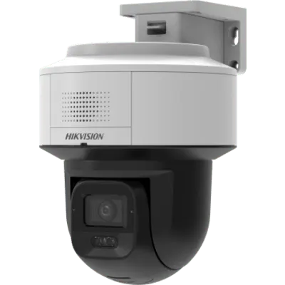 Cámara PTZ / 4 Megapixel / Zoom 4x / Dual Light 30 m (98.4 ft) / AcuSense / Auto-Tracking / Audio 2 Vías / IP66 / PoE+
