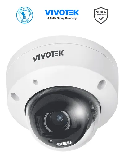 Cámara IP domo VIVOTEK FD9380-HTV-V2 con lente varifocal 5 MP