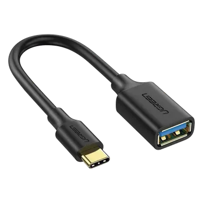 Adaptador OTG UGREEN US154 USB-C a USB-A con transferencia de 5 Gbps