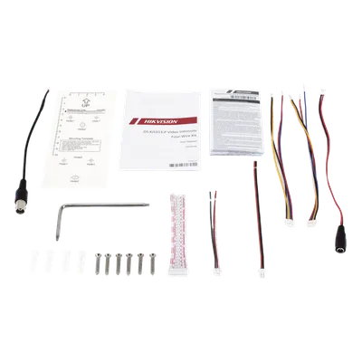 Bolsa de accesorios Hikvision DS-KIS313-P-SPAREPART para intercomunicadores