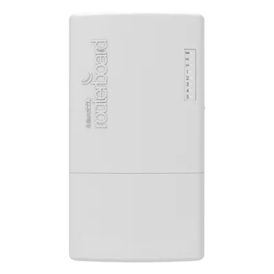 Router Exterior / 5 Puertos Gigabit / PoE 802.3af/at y Pasivo / SFP / IP66 / 800 MHz CPU