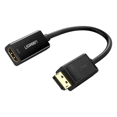 Convertidor DisplayPort a HDMI UGREEN 40363 con resolución 4K a 30 Hz