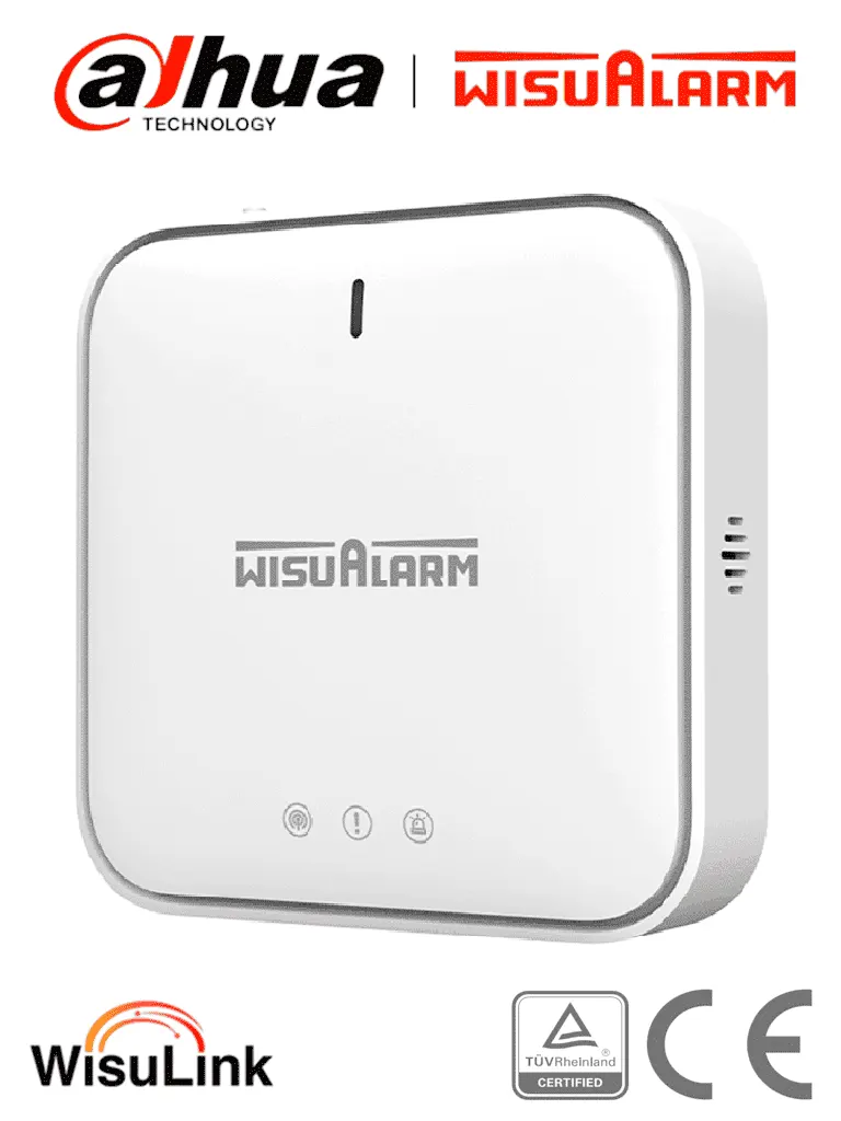 Gateway Inalámbrico DAHUA DHI-HY-GW01A con Comunicación Dual Ethernet y WiFi