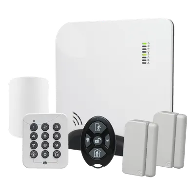 Panel de alarma inalámbrico M2M Services CPLUSPRO-KIT-CORE con Wi-Fi