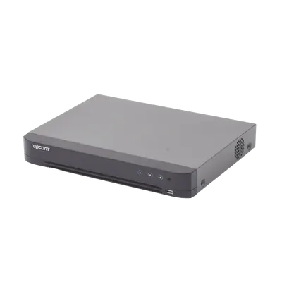 DVR 8 Canales TurboHD + 4 Canales IP / 5 Megapixel Lite / Acusense / Audio por Coaxitron / 1 Bahía de Disco Duro / Audio por Coaxitron / Evita Falsas Alarmas / Salida de Video en Full HD