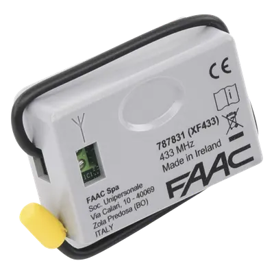 Receptor inalámbrico FAAC 787831 de 433 MHz para operador S418