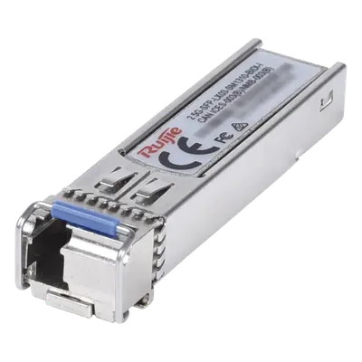 Transceptor SFP BiDi RUIJIE 2.5G-SFP-LX03-SM1310-BIDI-I para fibra monomodo