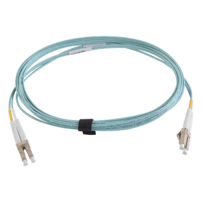 Jumper de fibra óptica SIEMON FJ2-LCLC5L-05AQ OM3 LC-LC dúplex