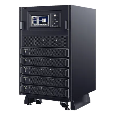 UPS Modular Trifásico / 40 kVA / 40 kW / 208/220 Vca L-L / 4 Min Autonomía / Doble Conversión Online / Módulo + Banco de Baterías