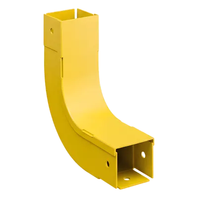 Bajada vertical interior PANDUIT FIVRA2X2LYL para canaleta FiberRunner 2x2