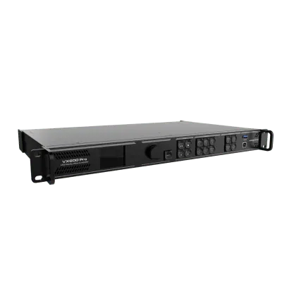 Controlador All-in-One / 3.9 Millones de Píxeles / 6 Puertos Ethernet Gigabit / 4K×2K@60Hz / 6 Capas SuperView III / Fibra Óptica 10G / 256 Presets
