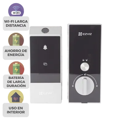 Cerradura inteligente EZVIZ CS-DL04/PRO con Wi-Fi y cuatro accesos