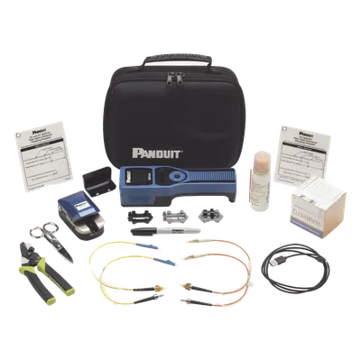 Kit Completo de Herramienta OCTT Opticam 2 de Panduit, para Terminación de Conectores Pre-Pulidos LC, SC o ST, Incluye Desforradora y Cleaver