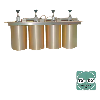 Duplexer Pasa Banda-Rechazo de Banda / 764-869 MHz / 806-869 MHz / 4 Cavidades 4" (10.16 cm) / 45 MHz Separación / N Hembras