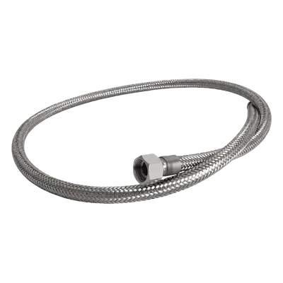 Manguera para Altas Temperaturas / 1.5 m (4.9 ft) / Acero Inoxidable / Conector Universal / Compatible con Gabinetes SHL701304 y SHL711304