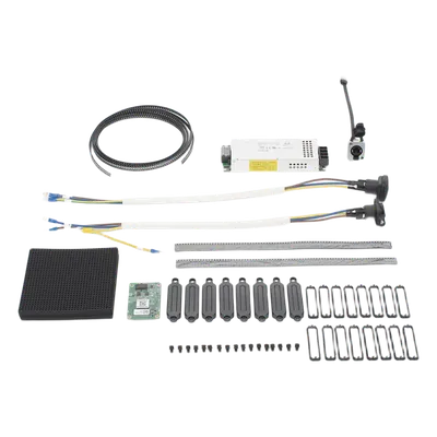 Kit de Refacciones para Videowall LED / Pitch P3.9 / 500 mm × 1000 mm / 47 kg / 8 Módulos LED / 600 LEDs de Repuesto