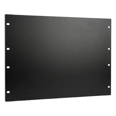 Tapa Ciega para Rack / 3 UR / Acero 2.66 mm / 19" EIA / Negro Jet / 5.22 x 19.00 x 0.11 in (13.26 x 48.26 x 0.28 cm)