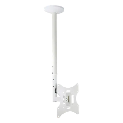 Soporte de Techo para Antena UHF / Giro 90° / Inclinación 20° / Poste Ajustable 625-875 mm (2.05-2.87 ft) / Carga 30 kg / VESA 75x75 a 200x200