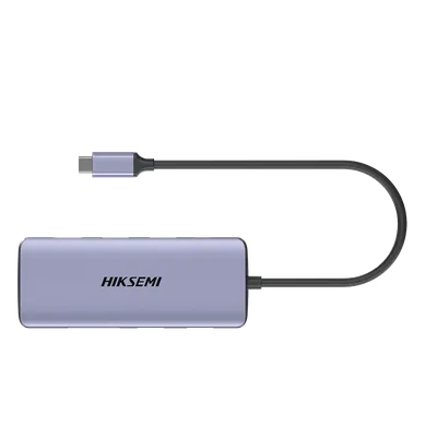 Hub USB-C HIKSEMI HS-HUB-DS11 con HDMI 4K y Ethernet Gigabit