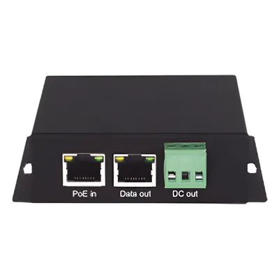 Splitter PoE WI-TEK WI-POE31S con salida de 12 Vcc y Gigabit