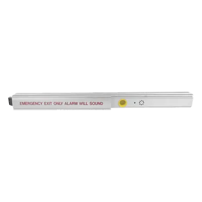 Barra de Emergencia / Cerrojo con Alarma / Resistente al Fuego 3 hrs / UL Grado 1 / Ajustable 29 a 36 pulgadas / Acabado Aluminio