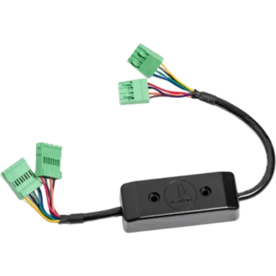 Adaptador de Detección de Carga / 4 Canales / Compatible con DSP de Integración FiX 82 y FiX 86 / Funcionamiento Pasivo / Evita el Silenciamiento del Amplificador Original / Largo Total con Cableado 41.91 cm (16.5 in) / Color Negro