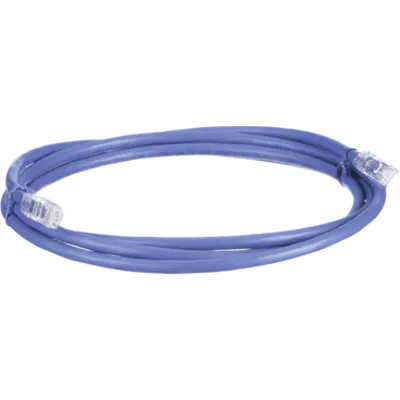 Cable de Parcheo UTP / Cat6A / 24 AWG / 4 ft (1.2 m) / CM / Azul