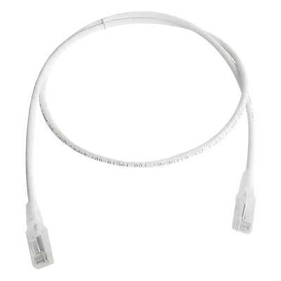 Patch Cord MC6 Modular Cat6 UTP, CM/LS0H, 3ft, Color Blanco