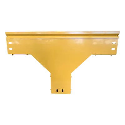 Charola T Vertical / Aluminio Fundido / 4" x 4" / Radio 8" / Recubrimiento Epóxico / Incluye Accesorios