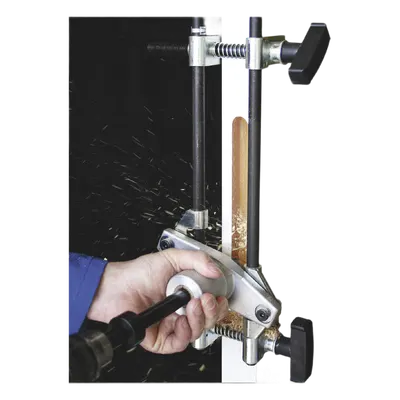 Herramienta Morticer / Mordaza Autocentrado / Astillador con Tope de Profundidad / Diseño Ergonómico